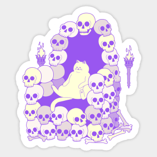 Throne of Skulls Sticker